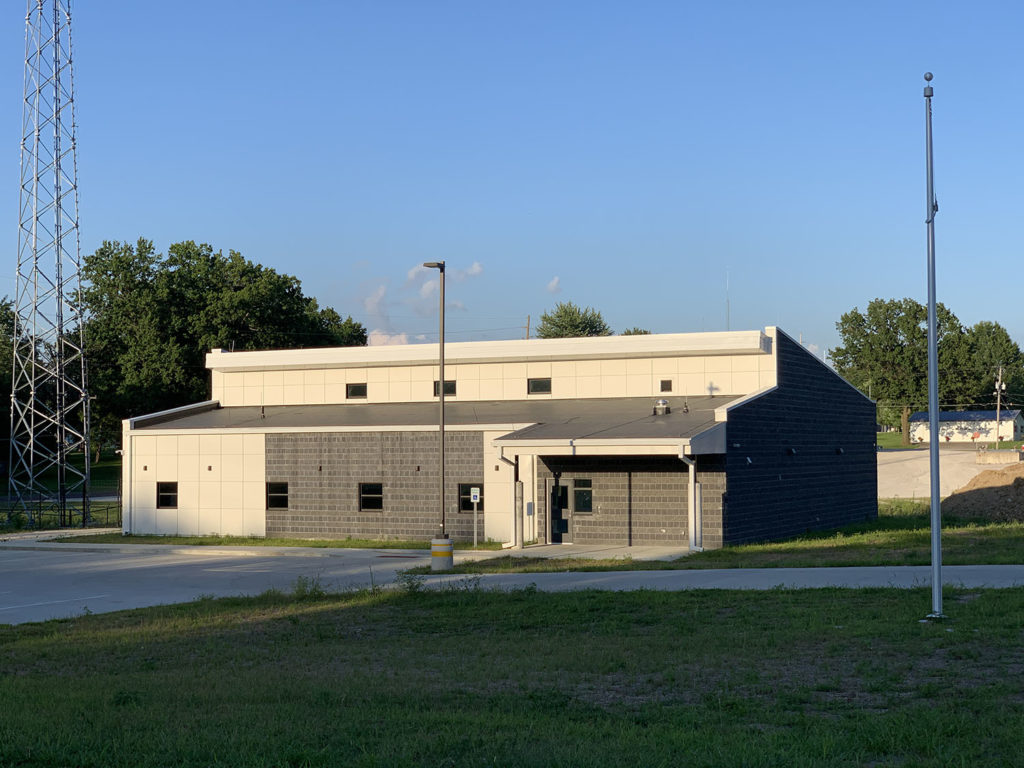Montgomery County EOC & 911 building exterior